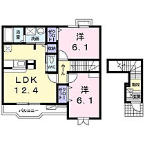 岡山県井原市下出部町12番地1（賃貸アパート2LDK・2階・59.09㎡） その20