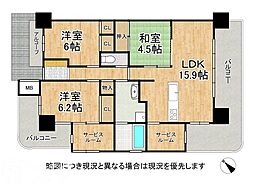 間取図画像 3SLDK