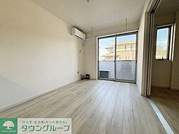 東武野田線 大和田駅 徒歩8分の賃貸アパート 1階1LDKのリビング/ダイニング