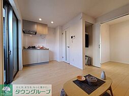 東武伊勢崎線 一ノ割駅 徒歩7分の賃貸アパート 2階1DKのリビング/ダイニング