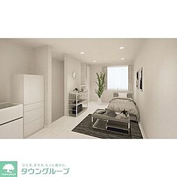 東武野田線 梅郷駅 徒歩8分の賃貸アパート 1階ワンルームのリビング/ダイニング