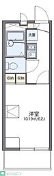 レオパレスグランドパレス春日部 1Kの間取図画像