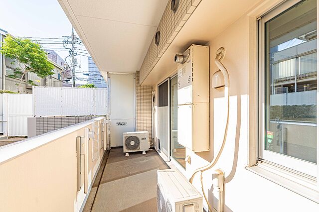 バルコニー パークホームズつつじヶ丘 1階/-