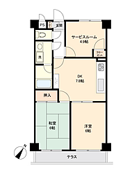 間取図画像 2SDK