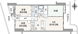 ダイアパレス川崎グリーンポート 3LDKの間取図画像
