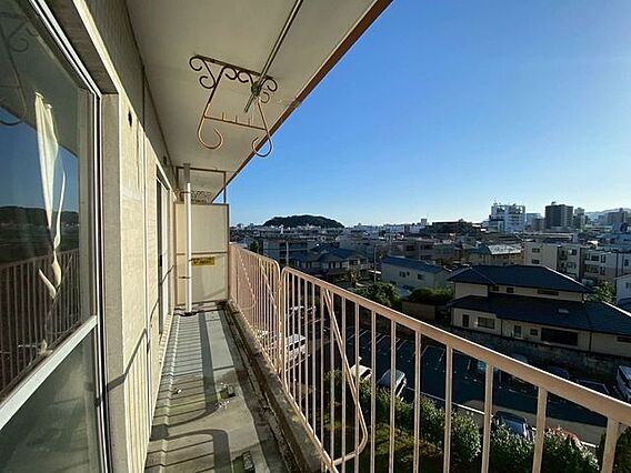 バルコニーです...