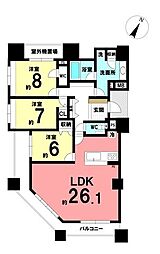 間取図画像 3LDK