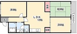 間取図画像 3LDK