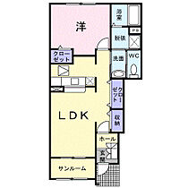 ミニヨンコリーヌ Ａ 103 ｜ 福井県大飯郡おおい町本郷第130号13番地（賃貸アパート1LDK・1階・48.58㎡） その2