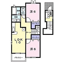 アヴァンティ黒井II 201 ｜ 兵庫県丹波市春日町黒井941番地（賃貸アパート2LDK・2階・57.22㎡） その2