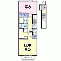 アンジェリート 203 ｜ 兵庫県丹波市柏原町柏原540番地（賃貸アパート1LDK・2階・41.98㎡） その2