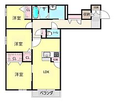 スタジオーネ綾部 106 ｜ 京都府綾部市井倉新町横縄手14-7（賃貸マンション3LDK・1階・70.73㎡） その2