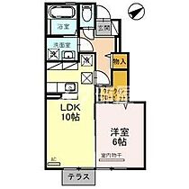 パルコマーレ本郷 102 ｜ 福井県大飯郡おおい町本郷128-54-2（賃貸アパート1LDK・1階・42.67㎡） その2