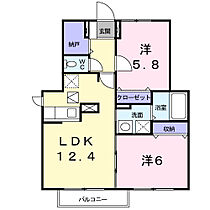 大阪府東大阪市玉串町東1丁目12-3（賃貸アパート2LDK・1階・56.83㎡） その2