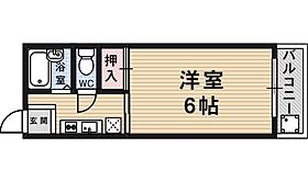 コンフォート豊中リバーサイド1  ｜ 大阪府豊中市螢池南町１丁目（賃貸マンション1K・3階・18.00㎡） その2