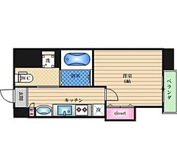 ラグゼ広芝  ｜ 大阪府吹田市広芝町（賃貸マンション1K・5階・19.81㎡） その2