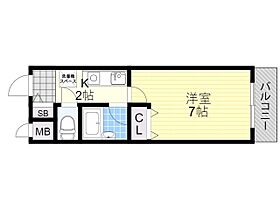 サングランゼ  ｜ 大阪府豊中市宮山町４丁目（賃貸アパート1K・1階・23.00㎡） その2