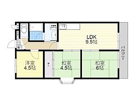 ビスタ萩原台1号棟  ｜ 兵庫県川西市萩原３丁目（賃貸マンション3LDK・3階・56.00㎡） その2