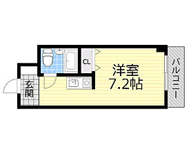 プライム蛍池  ｜ 大阪府豊中市螢池中町３丁目6番18号（賃貸マンション1R・2階・20.80㎡） その2