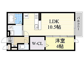 ブランミュール  ｜ 大阪府池田市緑丘１丁目2番5-A号（賃貸アパート1LDK・3階・37.83㎡） その2