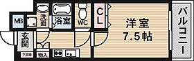 ベルヴィ江坂公園  ｜ 大阪府吹田市江坂町１丁目（賃貸マンション1K・5階・26.07㎡） その2