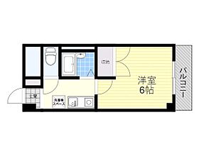 大阪府池田市石橋２丁目（賃貸マンション1K・4階・20.00㎡） その2