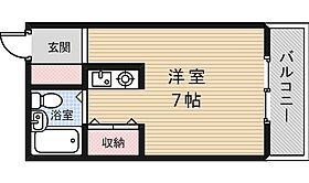 六甲石橋プラザ  ｜ 大阪府池田市石橋１丁目9番7号（賃貸マンション1R・3階・16.00㎡） その2