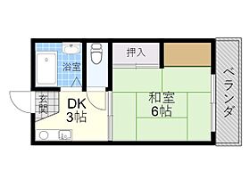 ジョイハイツ  ｜ 大阪府箕面市粟生間谷東５丁目（賃貸アパート1K・2階・20.00㎡） その2