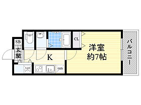 エルシア池田  ｜ 大阪府池田市槻木町（賃貸マンション1K・4階・25.04㎡） その2