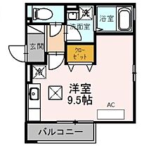 カメリア  ｜ 大阪府箕面市西小路５丁目4番36号（賃貸アパート1R・1階・27.77㎡） その2