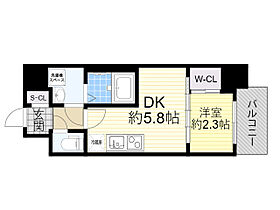 セレニテ江坂グランデ  ｜ 大阪府吹田市江坂町２丁目1番64号（賃貸マンション1DK・7階・24.99㎡） その2