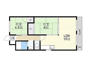 リバーハイツ小花  ｜ 兵庫県川西市小花２丁目（賃貸マンション2LDK・3階・50.00㎡） その2