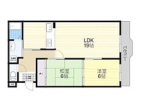 二番館  ｜ 大阪府池田市井口堂３丁目（賃貸マンション2LDK・3階・71.38㎡） その2