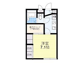 レオパレスMay21石橋  ｜ 大阪府池田市石橋１丁目（賃貸アパート1K・1階・19.87㎡） その2