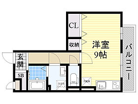 エバーグリーン  ｜ 大阪府豊中市北条町４丁目（賃貸アパート1R・1階・30.36㎡） その2