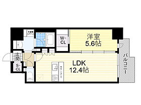 スプランディッド新大阪6  ｜ 大阪府大阪市淀川区木川東４丁目（賃貸マンション1LDK・6階・45.22㎡） その2