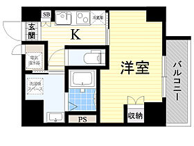 SURF ISLAND SAN SEBASTIAN  ｜ 大阪府吹田市片山町４丁目1番15号（賃貸マンション1K・4階・26.31㎡） その2