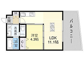 メゾンプレジール 309 ｜ 大阪府茨木市南春日丘７丁目1番23号（賃貸マンション1LDK・3階・35.00㎡） その2