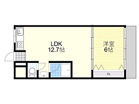 昭和マンション  ｜ 大阪府吹田市昭和町（賃貸マンション1LDK・4階・40.00㎡） その2