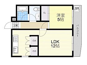 ウインディパークサイド  ｜ 大阪府豊中市岡町南１丁目（賃貸マンション1LDK・3階・33.00㎡） その2