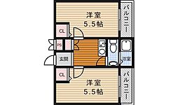 🉐敷金礼金0円！🉐ラ・フォンティーヌ西田