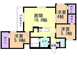 札幌市営東西線 琴似駅 徒歩9分の賃貸マンション
