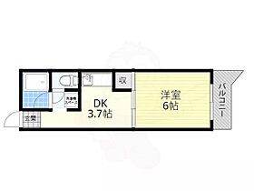 大阪府吹田市岸部南２丁目（賃貸マンション1DK・3階・22.78㎡） その2