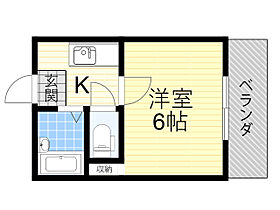 大阪府吹田市泉町５丁目24番28号（賃貸マンション1K・2階・17.28㎡） その2