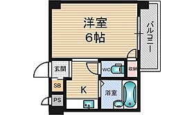 大阪府大阪市淀川区西中島４丁目（賃貸マンション1K・7階・18.86㎡） その2