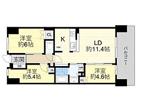 大阪府大阪市東淀川区下新庄３丁目9番5号（賃貸マンション3LDK・12階・65.04㎡） その2