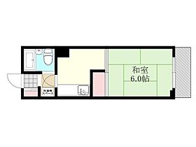 大阪府大阪市淀川区宮原２丁目（賃貸マンション1K・4階・25.00㎡） その2