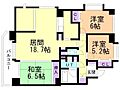 平岸ガーデンコート2階11.4万円