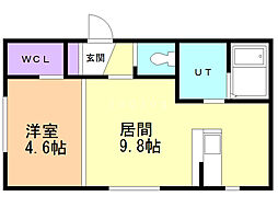 クレイパレス中の島 4階/402