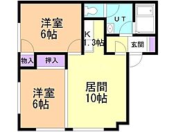 Ｖｅｒｄｙ　Ｋｉｔａｎｏ　Ｂ 2階/201